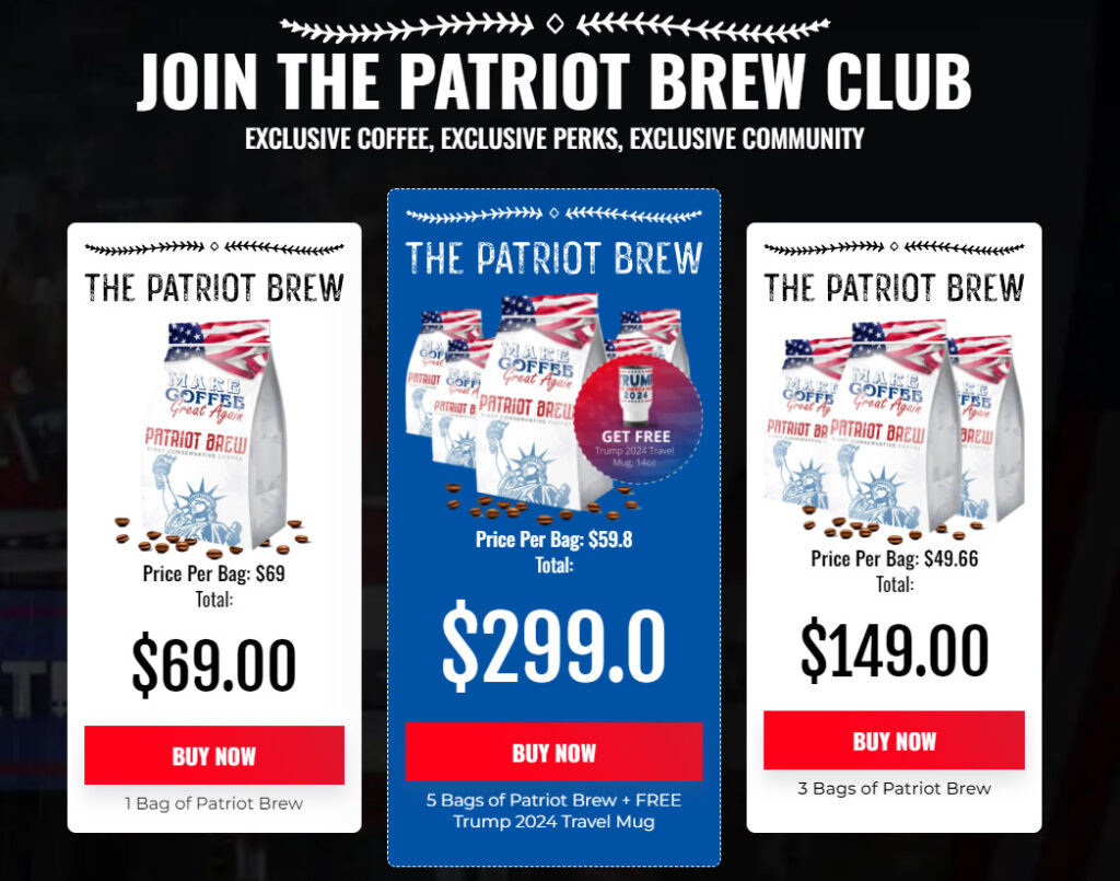 Coffee Review: Patriot Brew Coffee