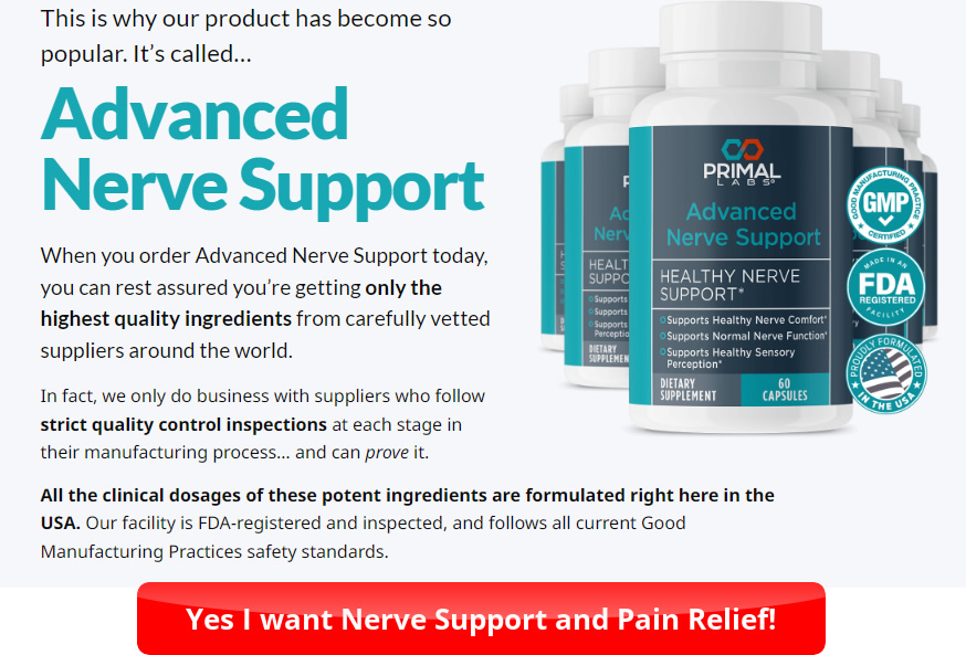 Consumer Review: Primal Labs Advanced Nerve Support