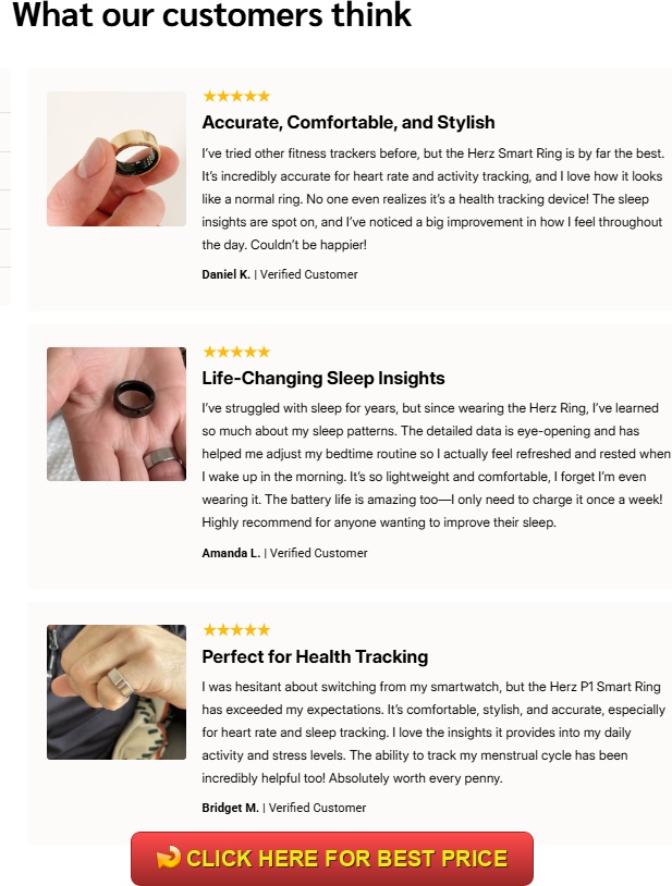 Herz P1 Smart Ring Review + Real Consumer Complaints & App Guide