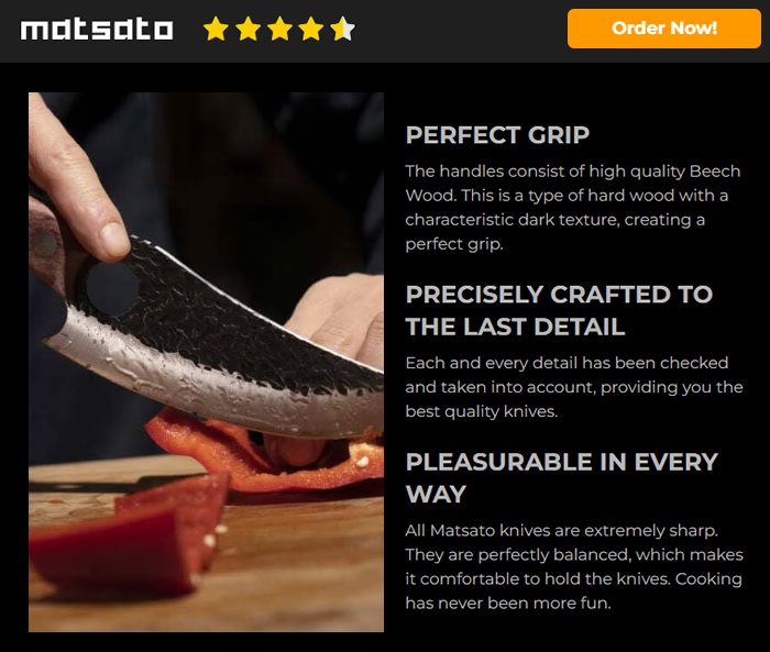 Matsato Kitchen Knife Review: Consumer Reports Analysis - Scam or Legit?