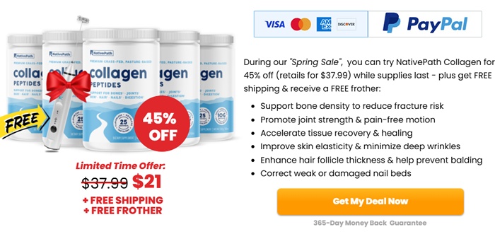 NativePath Collagen Peptides Review + Sale: What You Should Know

